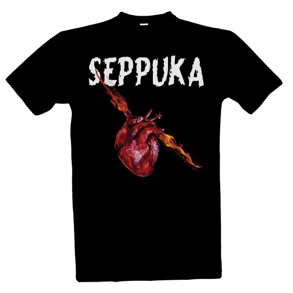 Tričko s potiskem Seppuka - "Oheň v krvi 1"
