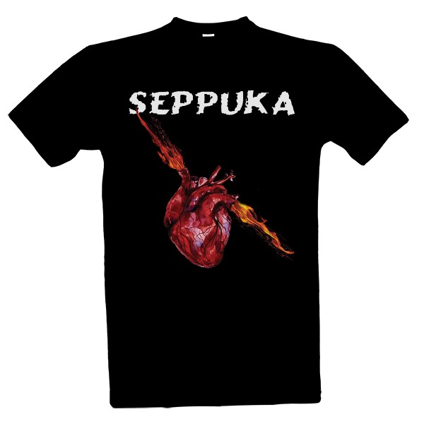 Tričko s potiskem Seppuka - "Oheň v krvi 3"